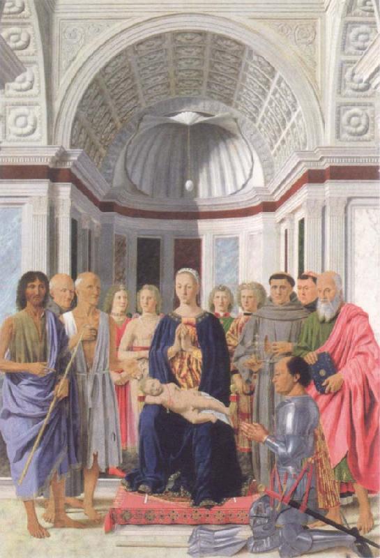 Piero della Francesca Brera madonna China oil painting art